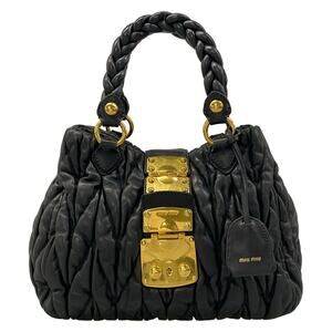 Miu Miu miumiu Matelasse Handbag RN0473